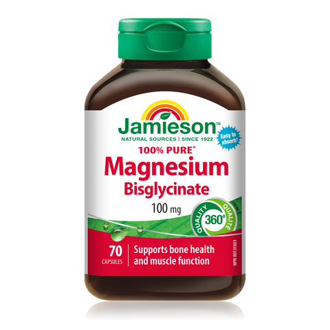 Jamieson Magnesium Bisglycinate 70 capsules
