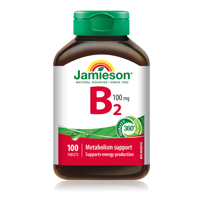 Jamieson 维生素B2(核黄素)100片