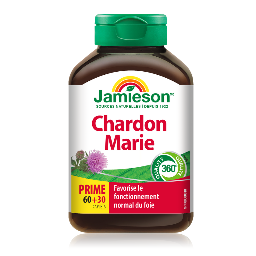2 x Jamieson Milk Thistle, 60+30 caplets Bundle