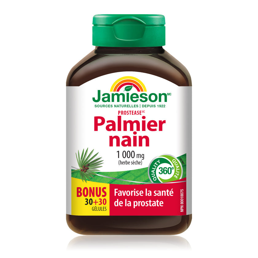 Jamieson 健美生 锯棕榈提取物, 男性保健, 60粒 加量装