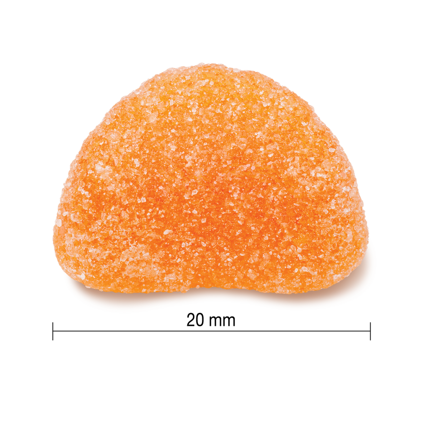 Jamieson维生素C软糖,浓郁橙味,60粒