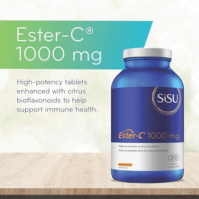 SISU Ester-C® 1000 毫克,210 膜衣錠 增強免疫力、緩解過敏癥狀