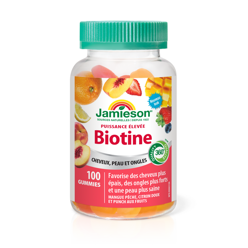 Jamieson High Potency Biotin Gummies, 100 gummies