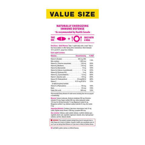 【優惠組合】2瓶 x Jamieson 100%女性複合維生素,115粒