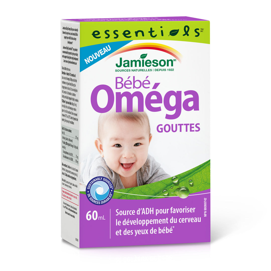 Jamieson 嬰兒歐米茄滴劑 60毫升