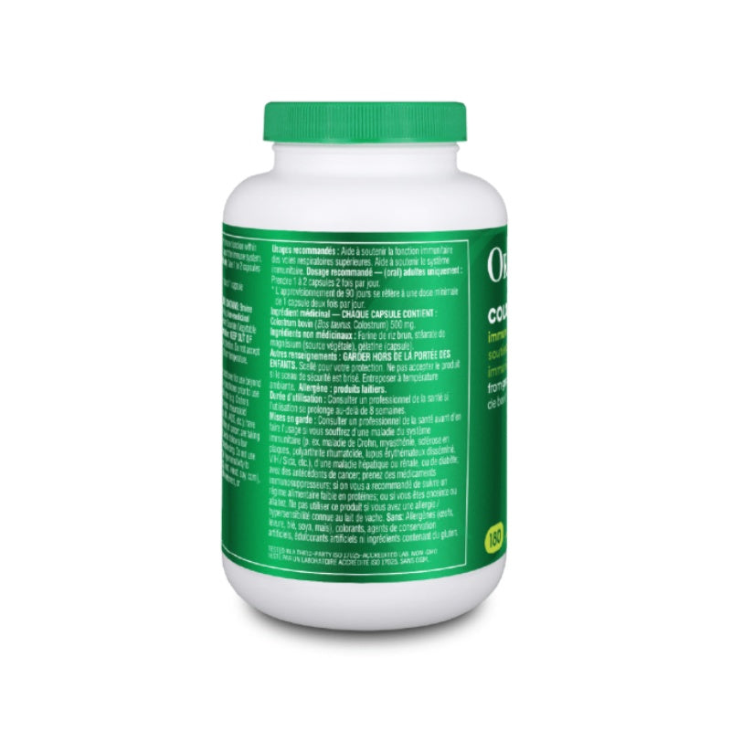 6x Organika Colostrum Bovine 500mg 180 caps Bundle