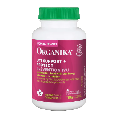 6x Organika UTI Support + Protect 60 vegetarian capsules Bundle