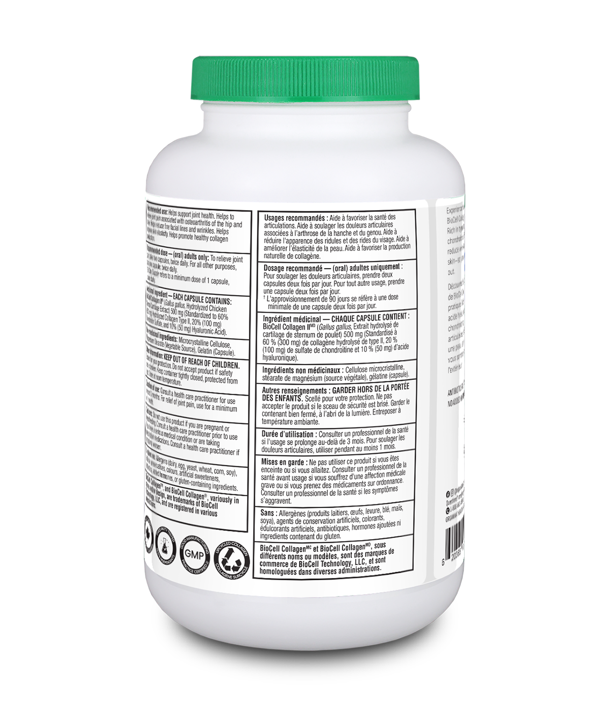 Organika 美容健骨生物細胞膠原蛋白,180 粒