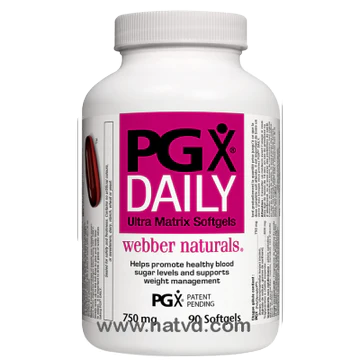 Webber Naturals PGX Daily 750 mg 90 softgels