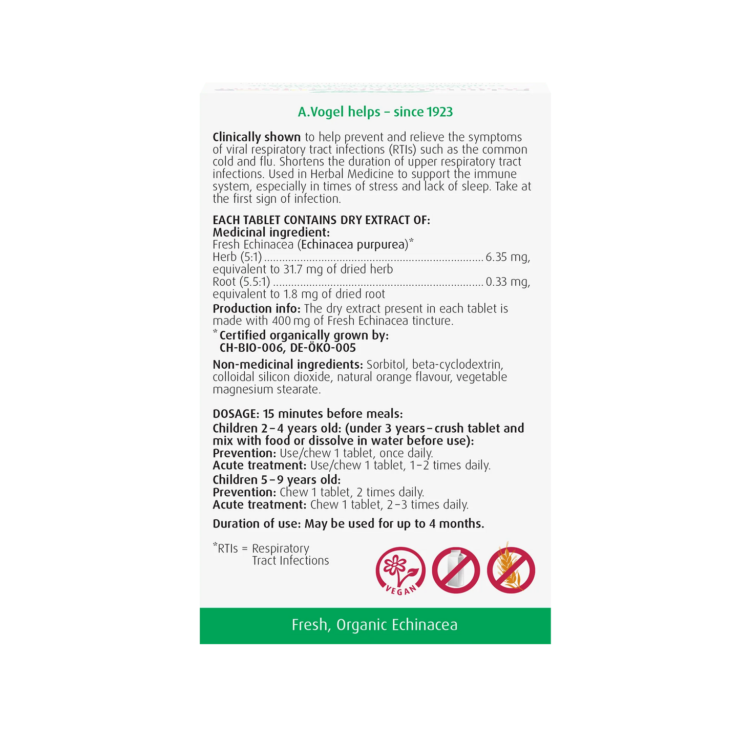 A. Vogel Echinaforce Junior, 90 Tablets