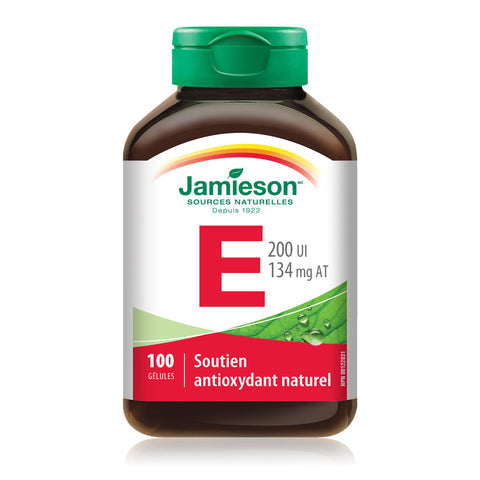 【优惠组合】6瓶 x Jamieson 维生素 E 200IU,100 粒软胶囊