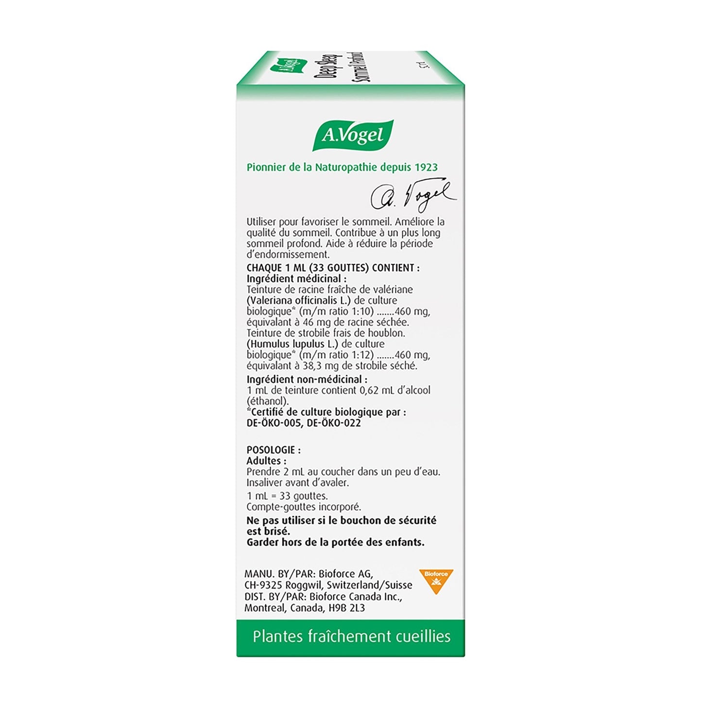 A.Vogel Deep Sleep - Fresh Organic 50 ml