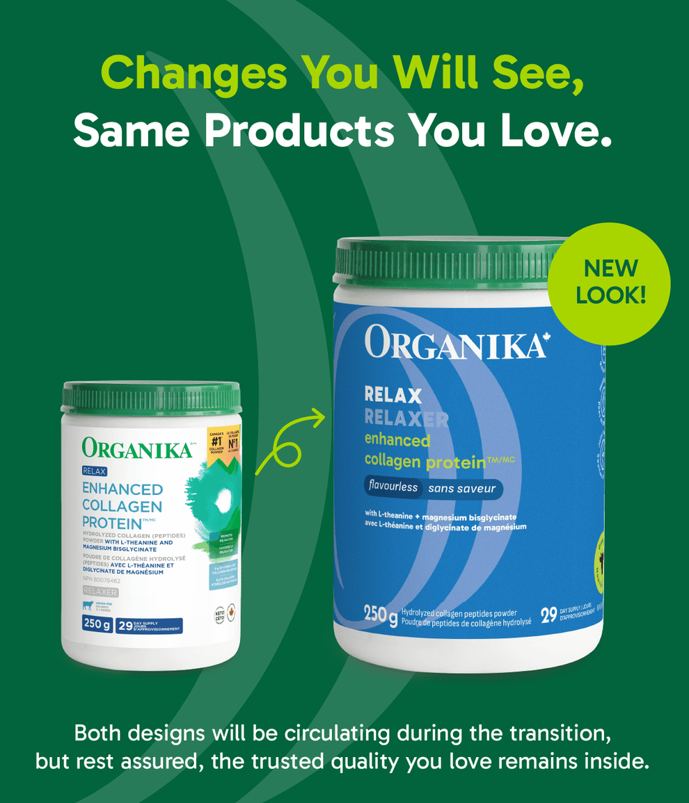 6x Organika Enhanced Collagen Relax 250g Bundle