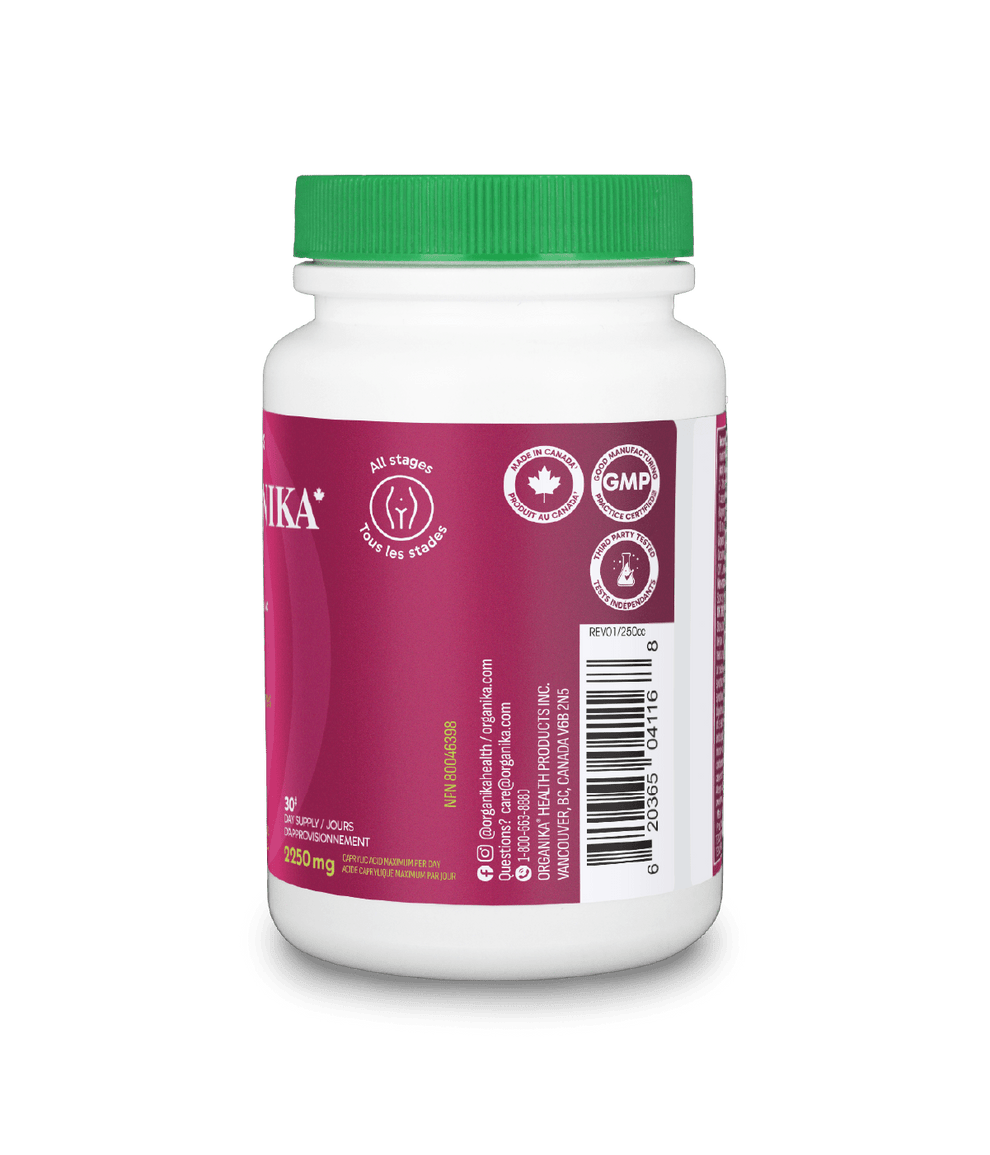 6x Organika Formula Candida with Probiotics, 90vcaps Bundle
