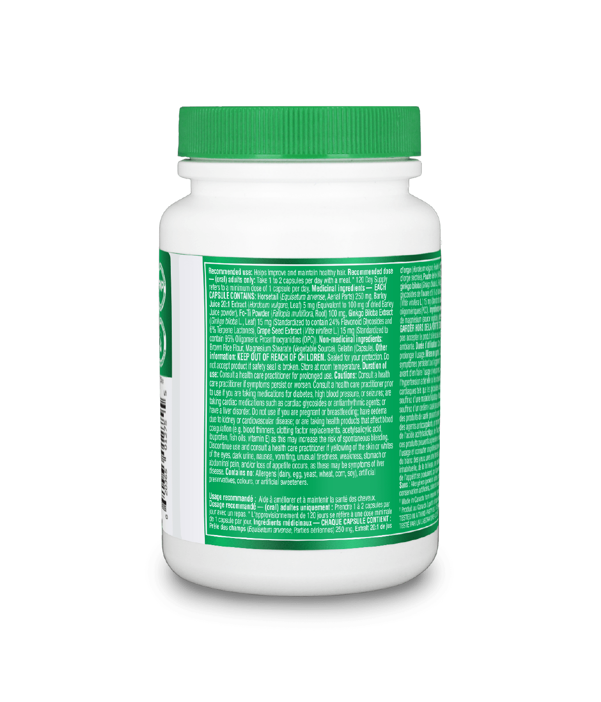 6x Organika Hair Plus 120 capsules Bundle