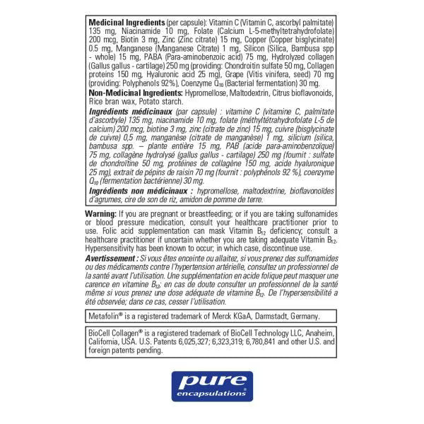 Pure Encapsulations, Hair/Skin/Nails Ultra, 60 Capsules