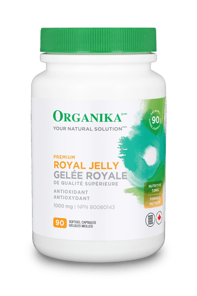 Organika Royal Jelly, 1000mg, 90 softgels