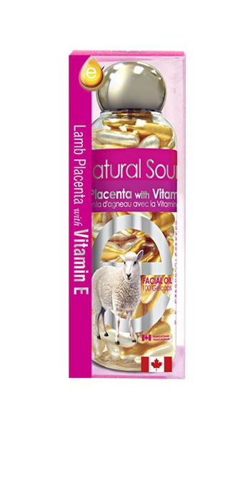 Bill Natural Sources 康加美 羊胎素維E精華膠囊,100粒