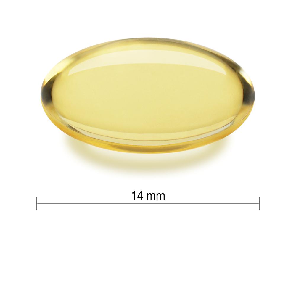 健美生 Jamieson Super Garlic Oil 1,500mg 100 softgels 14 mm in length