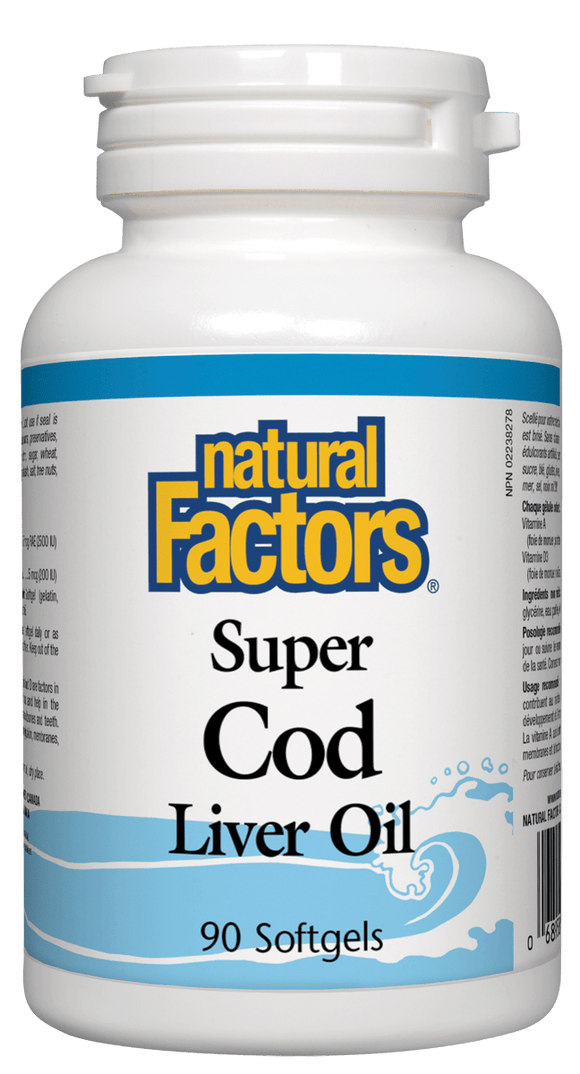 超級魚肝油(深海鱈魚), 90粒軟膠囊