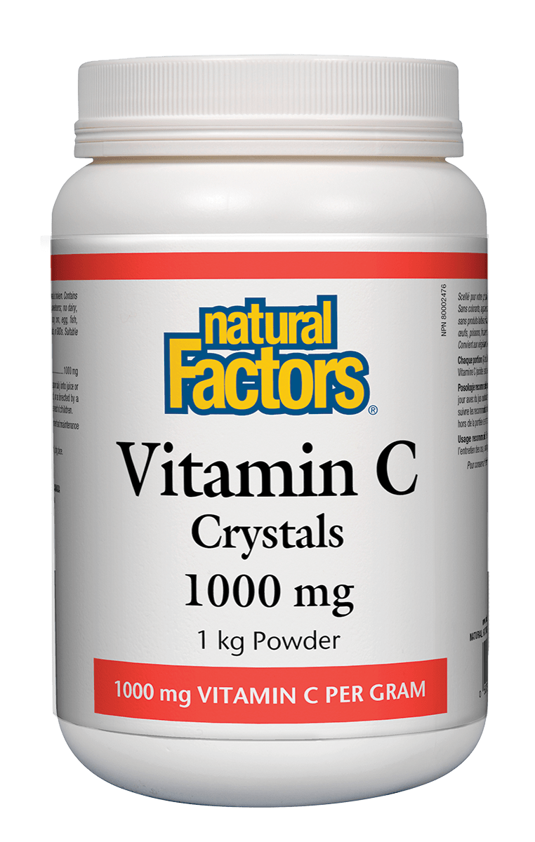Natural Factors Vitamin C Crystals, 1KG