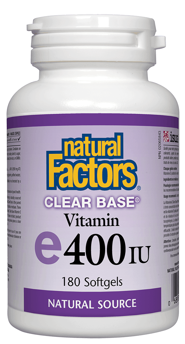 高純度天然維他命E-400iu, 90軟膠囊