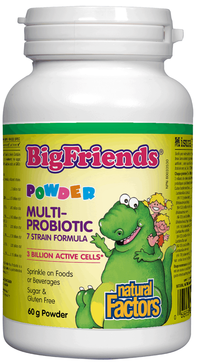 Natural Factors Big Friends Multi Probiotic 60g Powder
