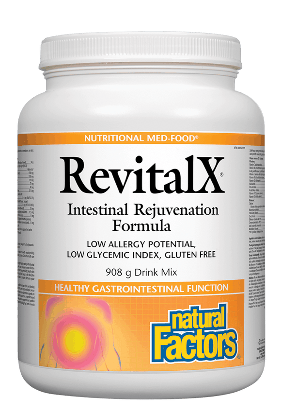 Natural Factors RevitalX 腸道修複配方，908克 