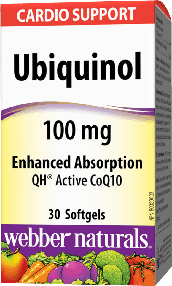Ubiquinol速效輔酶Q10，100毫克，30粒