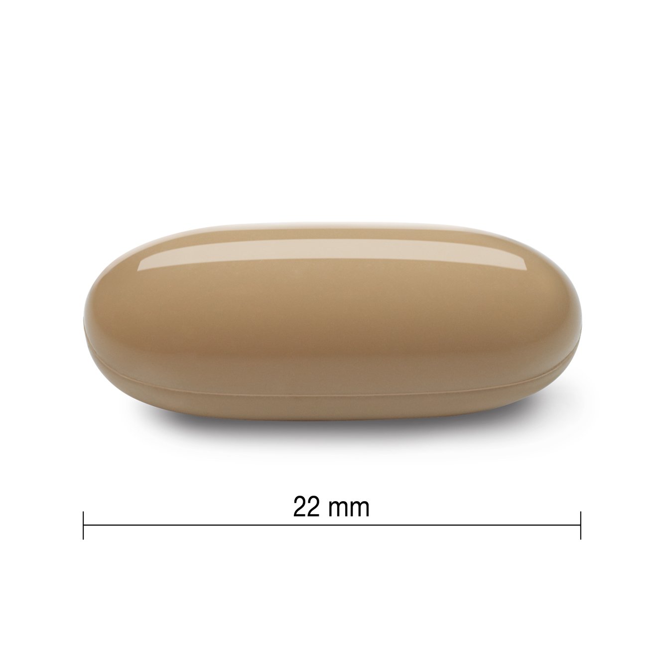 Jamieson Glucosamine Chondroitin 500 mg — 180 softgels length 22 mm