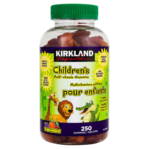 Kirkland Children's Multi-vitamin Gummies, 250 gummies