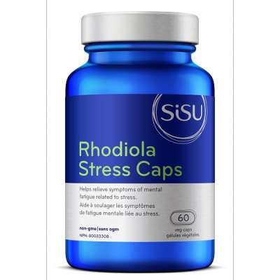 SISU Rhodiola Stress Caps 250mg, 60 vcaps