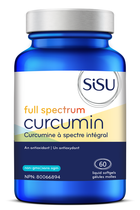 SISU Full Spectrum Curcumin, 60 Softgels