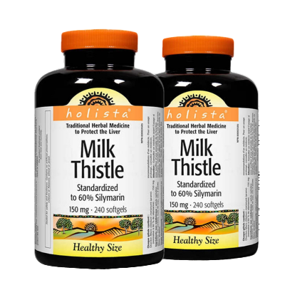 (Promotion Item) 2x Holista Milk Thistle, Healthy Size, 150 mg