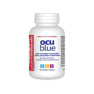 Prairie Naturals Ocu Blue - Lutein, Zeaxanthin & Astaxanthin, 60 Softgels