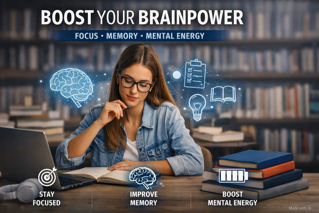 The Best Supplements for Student Focus, Memory & Mental Performance