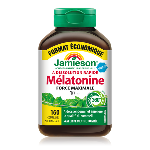 Jamieson Melatonin 10 mg Fast Dissolving, 160 tablets