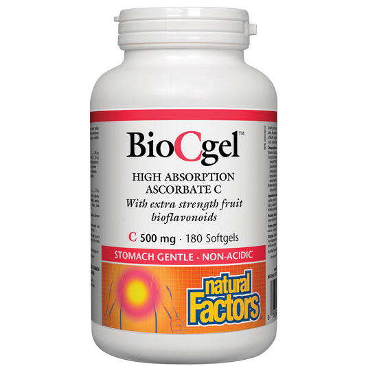 biocgel natural factors high absorptionascorbate c extra strength bioflavonoids natvd natural vitamin direct 