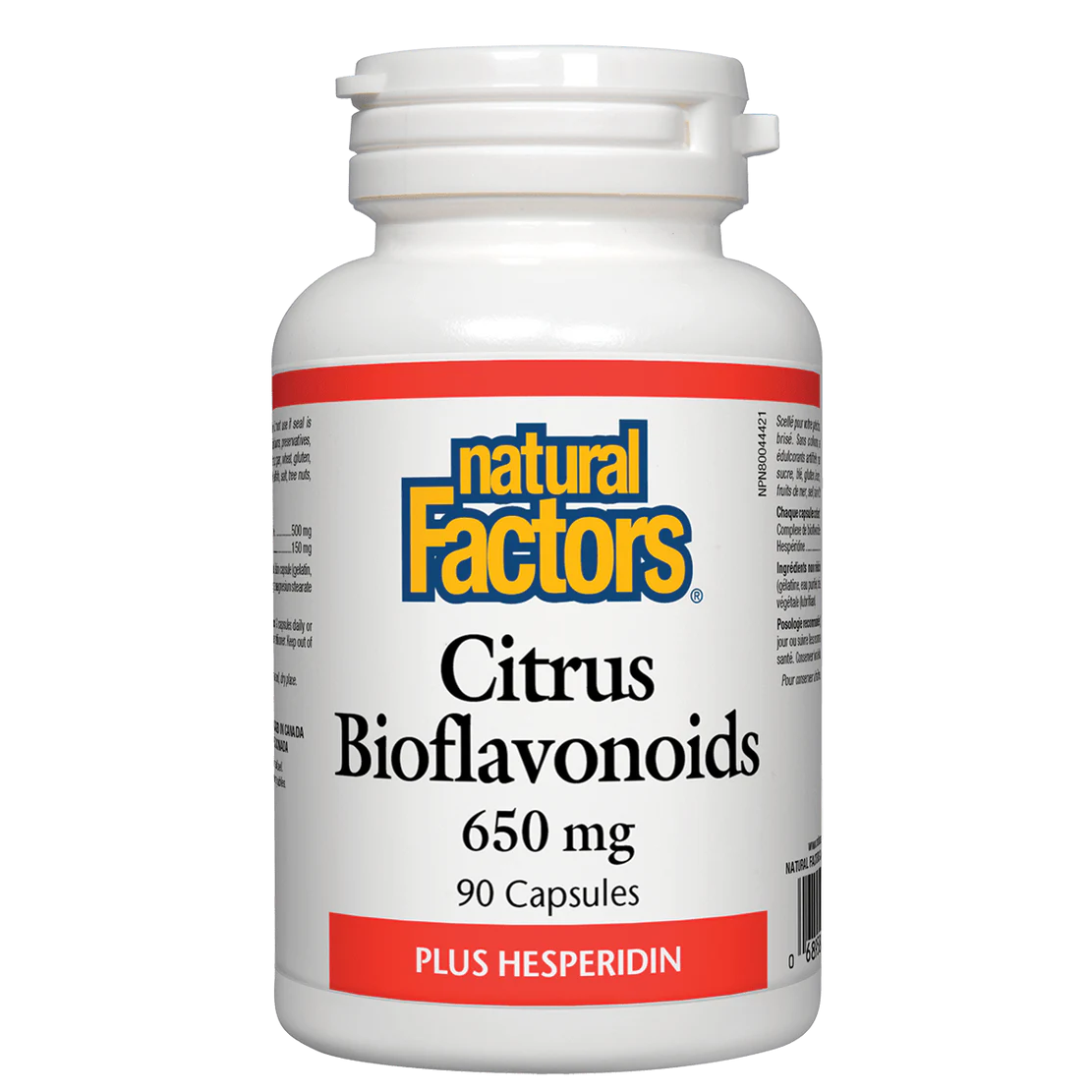 Natural Factors Citrus Bioflavinoids 650 mg 90 capsules natvd.com natural vitamin direct inc