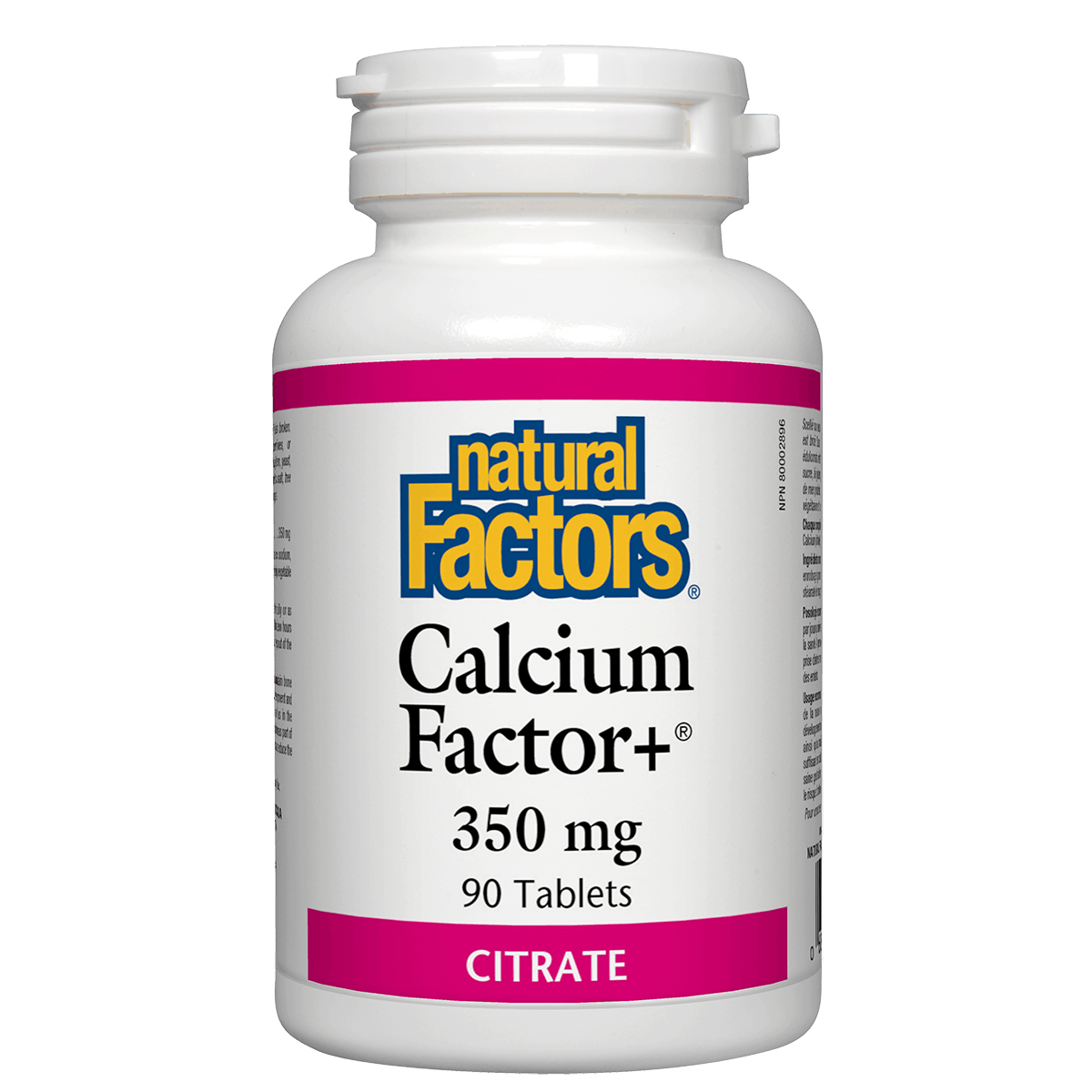 Natural Factors Calcium Factor+ Natvd.com