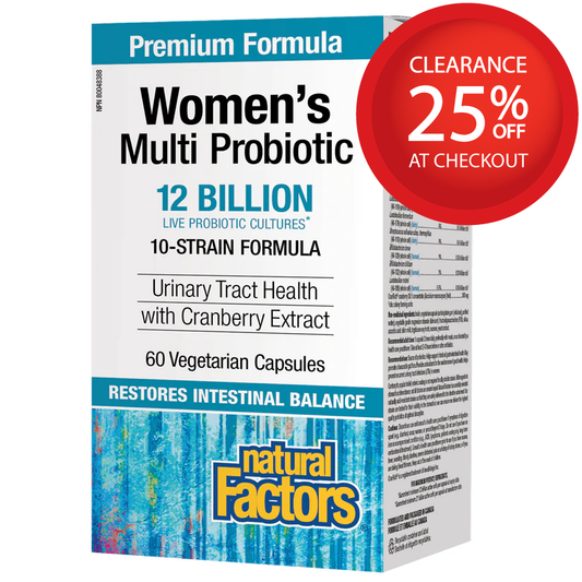 女性多種益生菌配方, 60素食膠囊