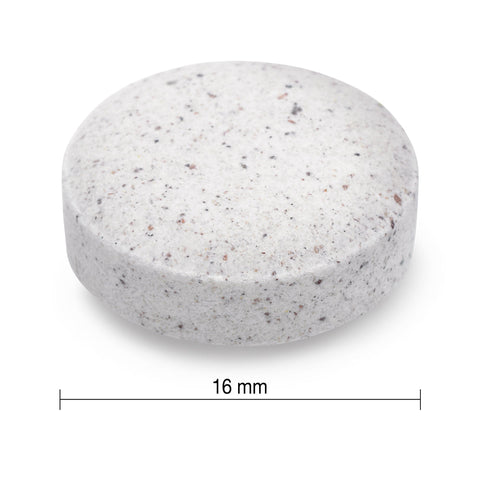 Jamieson Vitamin C, 500 mg, Chewable Blueberry 100 tablets + 20 FREE BONUS 16 mm in diameter