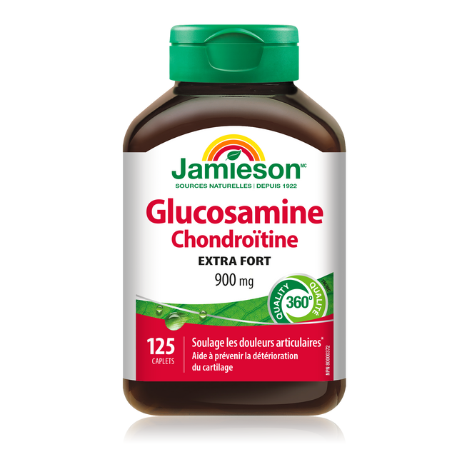 Jamieson Glucosamine Chondroitin 900 mg 125 caplets
