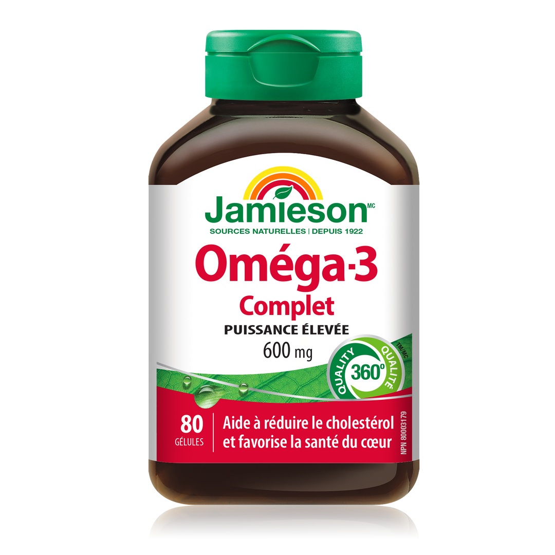 Jamieson 野生鮭魚和魚油 Omega 3 複合物 80 粒