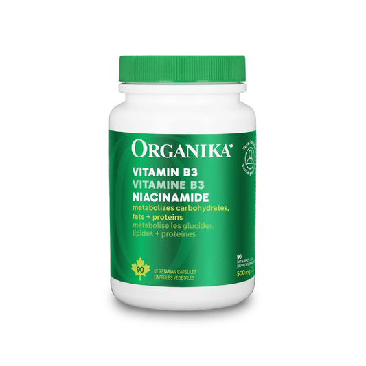 【clearance】Organika Vitamin B3 Niacinamide, 90 Vcap EXP MAY 2029