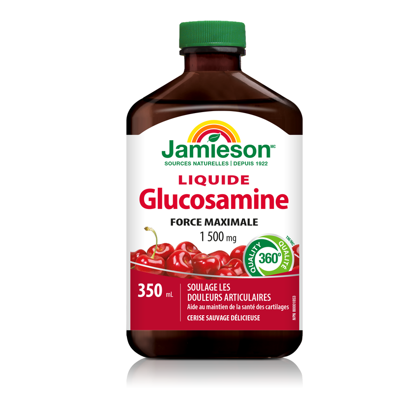 Jamieson Liquid Glucosamine 1,500mg 350ml