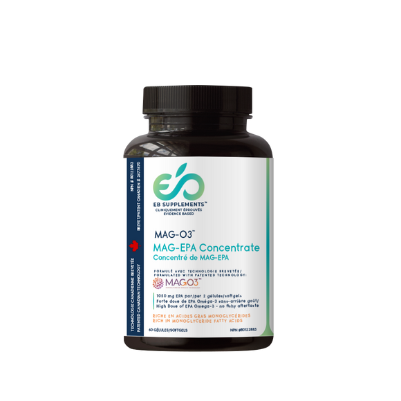 EVIDENCE BASED MAG-EPA Concentrate - MAG-O3 Healthy Aging, 60 capsules