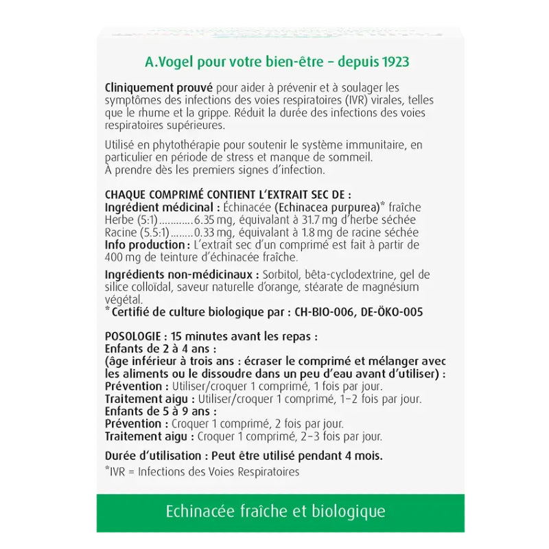 A. Vogel Echinaforce Junior, 180 Tablets