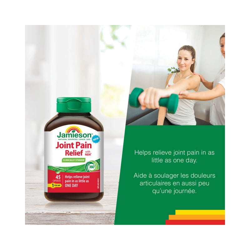 Jamieson Advanced Joint Pain Relief, 45 capsules