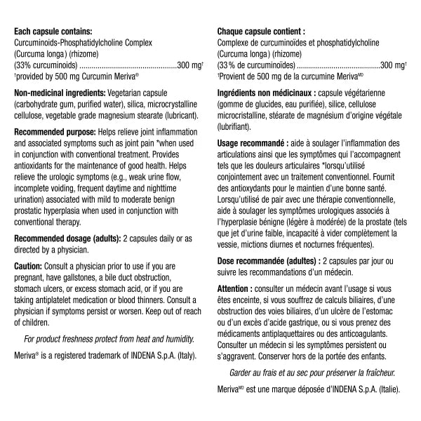 Webber Naturals Advanced Turmeric, 500 mg, 120 vcaps